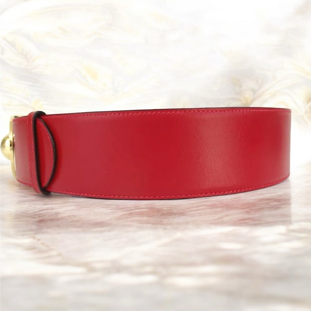 CELINE Star Ball Leather Belt- 70 ππ₯β€οΈ - Picture 9 of 14